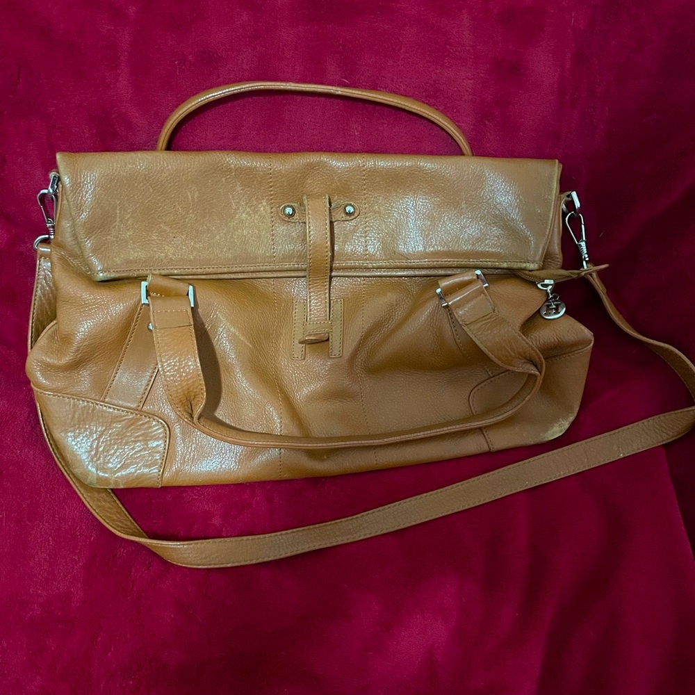 Genuine leather h bag/purse